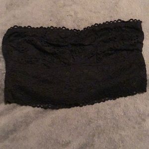 Lace black bandeau